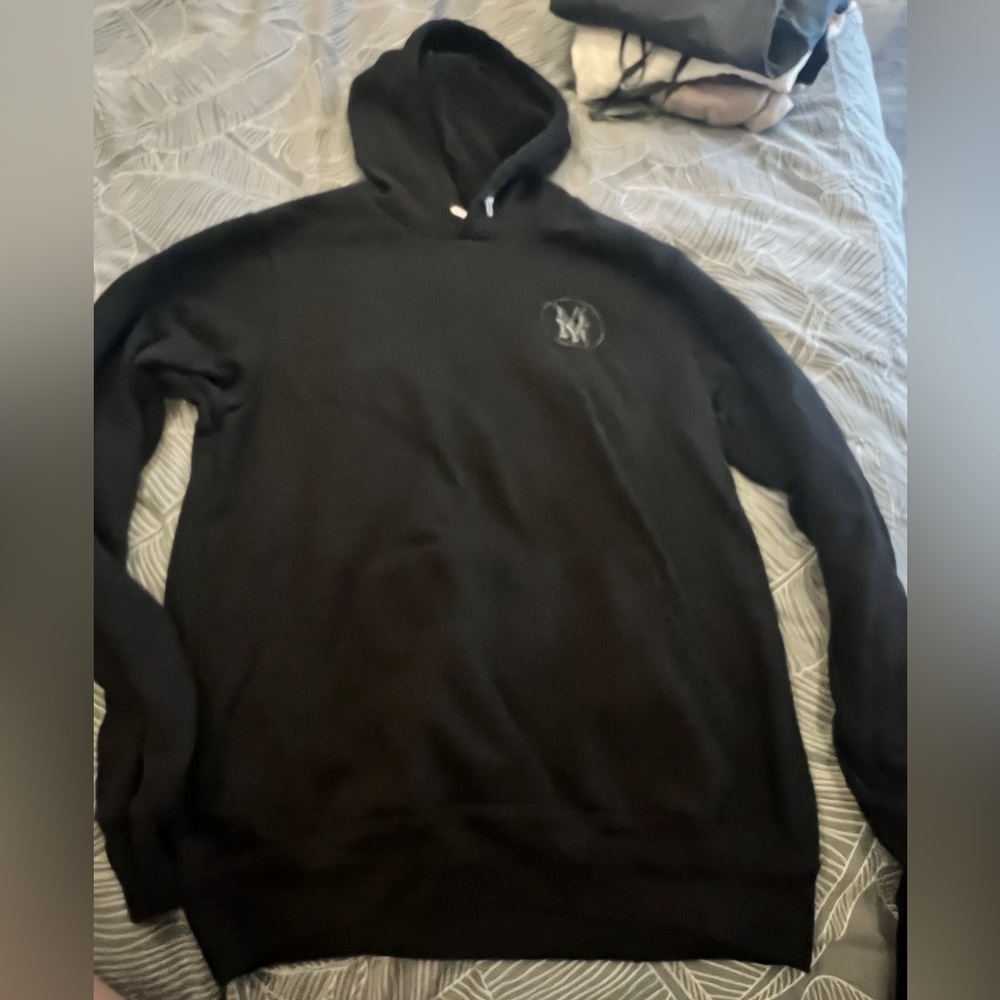 Small-Black-Melrose Moto hoodie